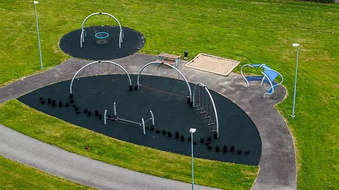 Lekplatsen på Silverplåtsvägen