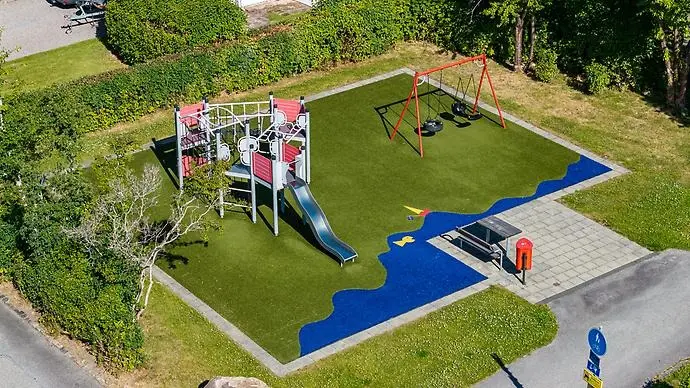 Lekplatsen på Åsegapsvägen