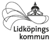 Logotyp Lidköpings kommun svartvit