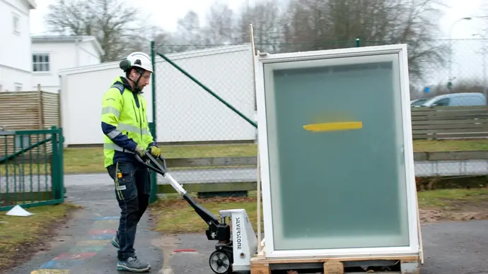 Ett bra exempel på återbruk redan i projekteringsfasen.